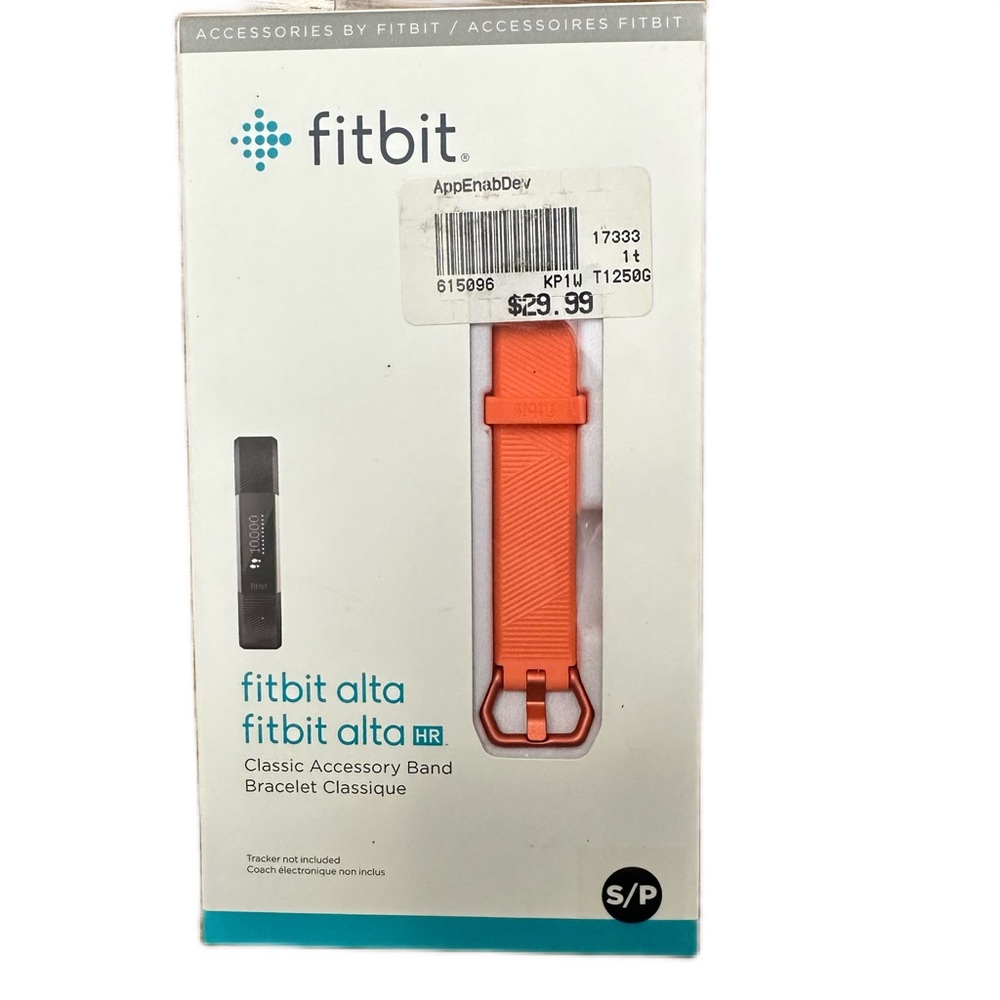 FITBIT ALTA/FITBIT ALTA HR REPLACEMENT BAND | CORAL | SZ S |